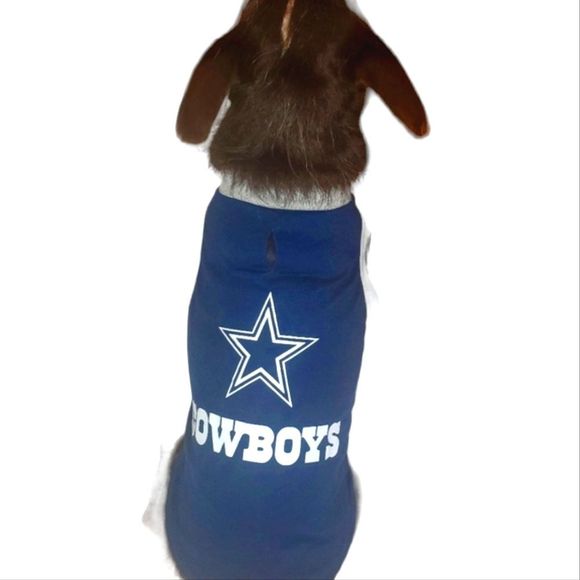 NFL Dallas Cowboys Dog Tshirt Size Small Or Medium - Picture 11 of 16